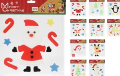 Best ohgreen Stickervel met kerstfiguren
